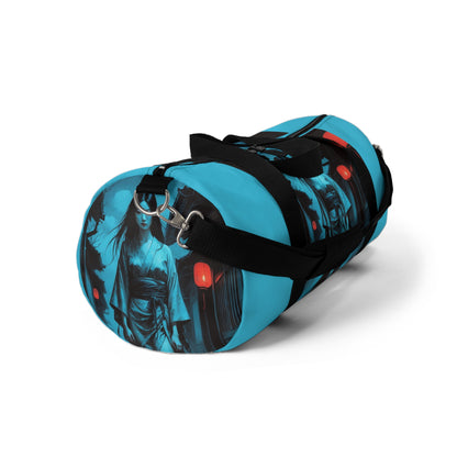 Asian-Inspired Design Duffel Bag