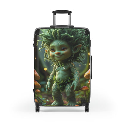 Enchanted Forest Suitcase - Whimsical Travel Luggage for Adventurers