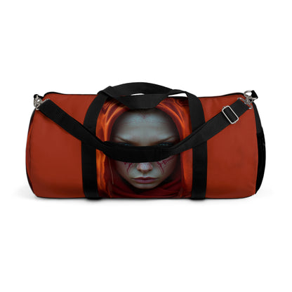 Mystical Face Duffel Bag - Unique Travel Bag with Bold Design