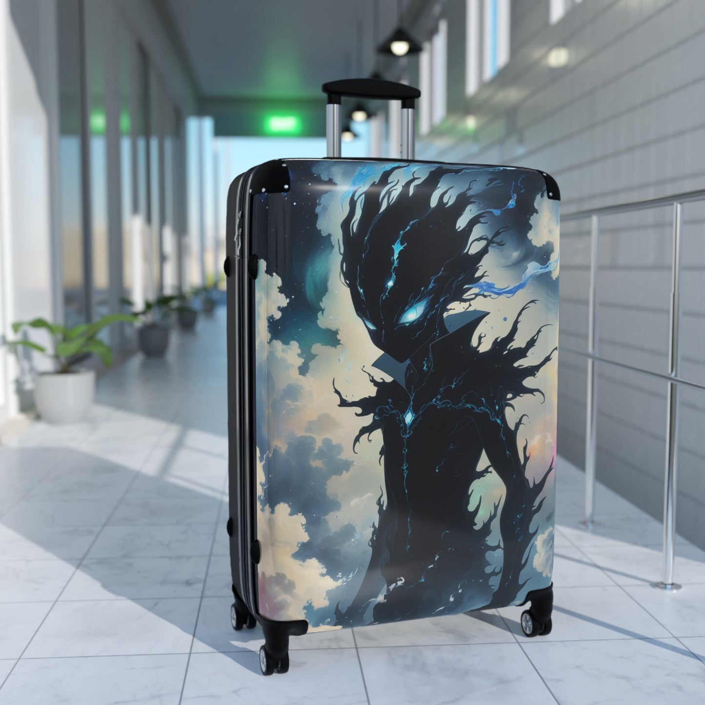 Mystical Shadow Suitcase – Fantasy Travel Luggage for Adventurers
