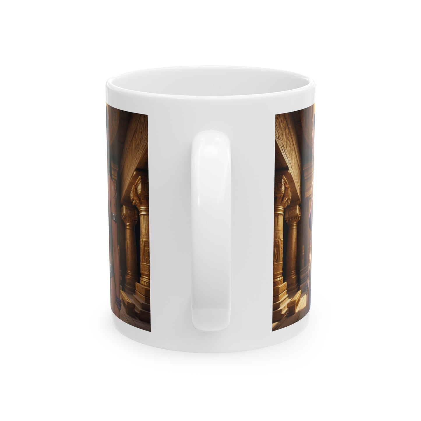 Keeper Of The Temple's Secrets | HD Graphic | Fantasy | Anime | Coffee | Tea | Hot Chocolate | 11oz | White Mug