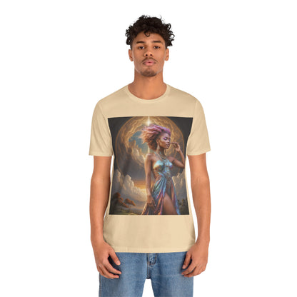 Morning Glory | HD Graphic | Black Woman | Goddess Vibes | Artistic | Unisex | Men's | Women's | Tee | T-Shirt