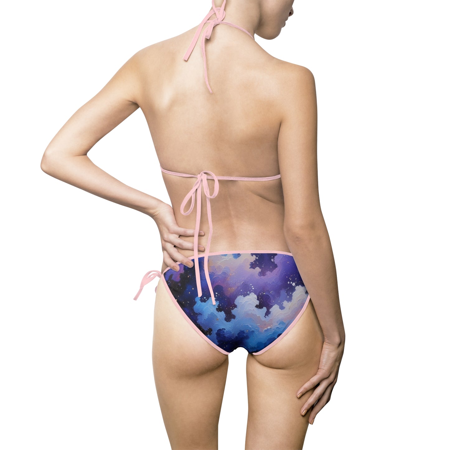 Cosmic Dreams Women's Bikini Swimsuit - Trendy Beachwear for Summer Fun