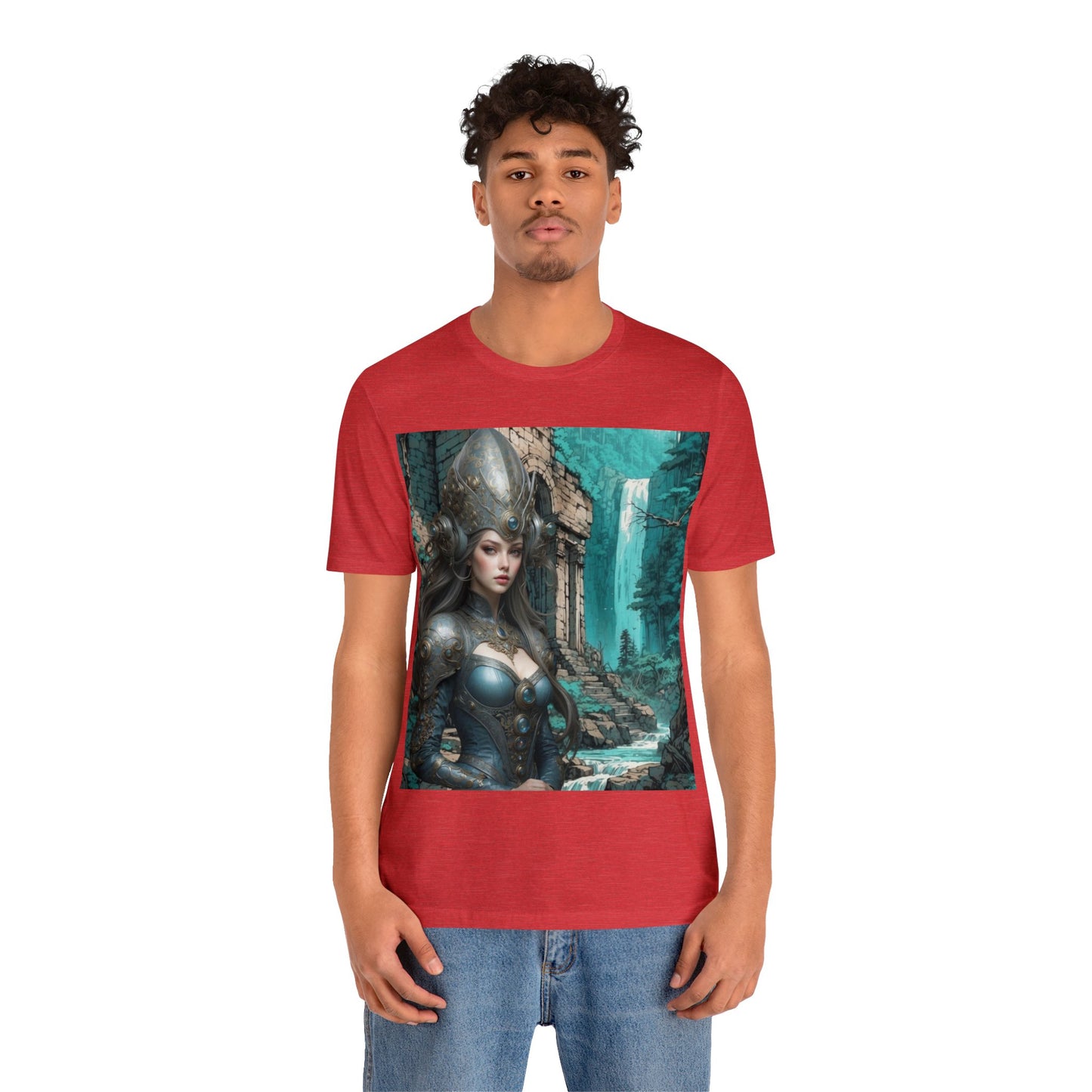 Warrior Princess | HD Graphic | Fantasy | Anime | Unisex | Men's | Women's | Tee | T-Shirt