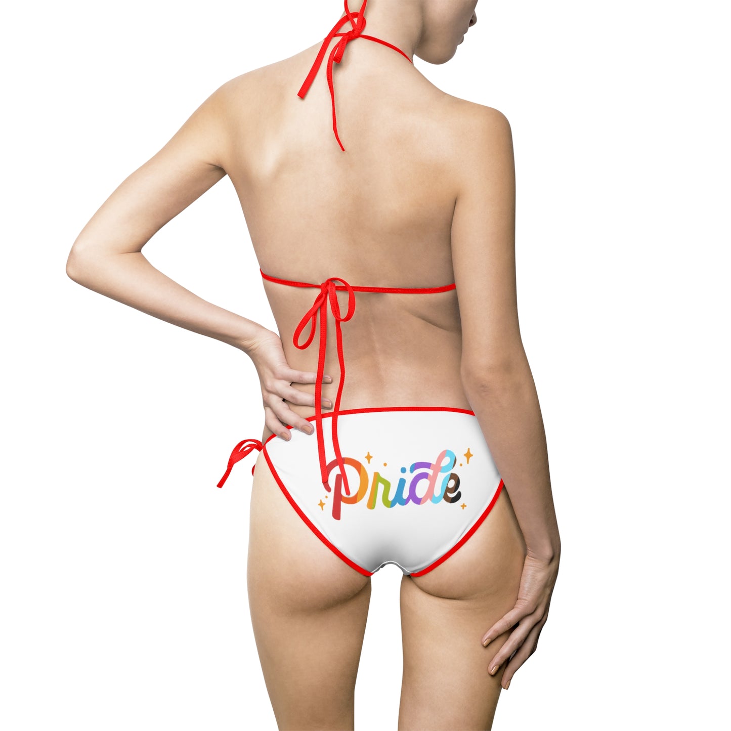 Pride Rainbow Women's Bikini Swimsuit - Celebrate Love & Equality