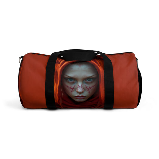Mystical Face Duffel Bag - Unique Travel Bag with Bold Design