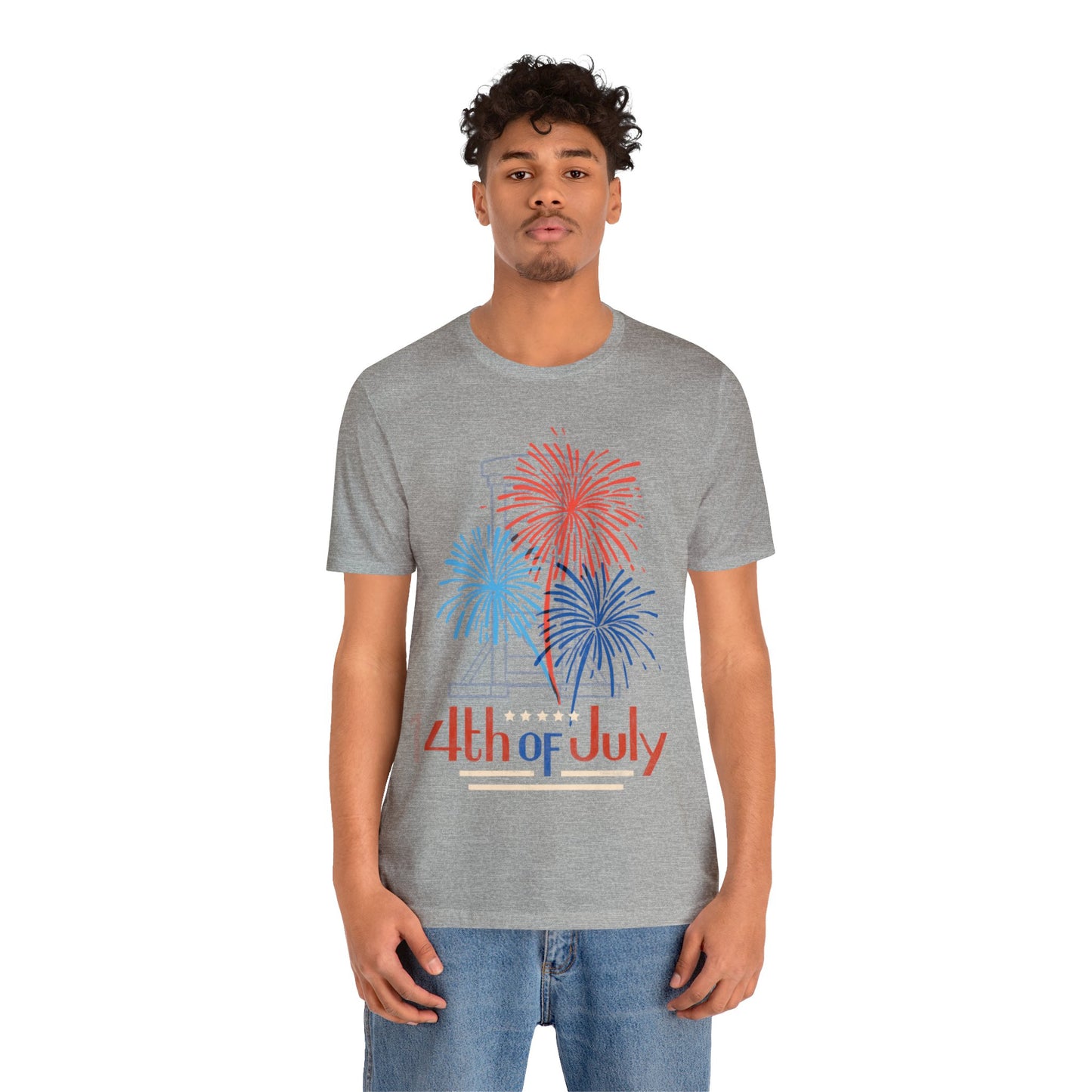 Patriotic Gift | Fireworks | Independence Day | July 4th | July 14th |  Guillotine | USA | Freedom | America | Fourth of July | Bastille Day | France | Unisex | Men's | Women's | Tee | T-Shirt