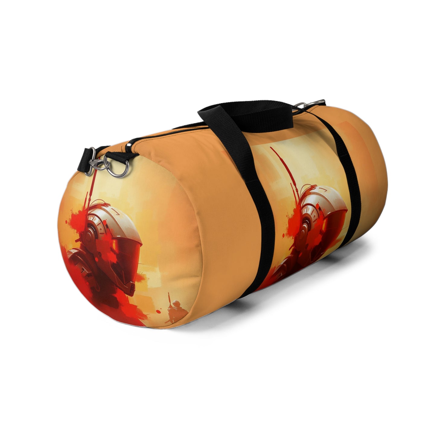 Futuristic Graphic Duffel Bag - Perfect for Travel and Gym