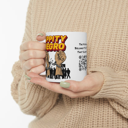 Uppity Negro | Black Empowerment | BLM | Black Power | Pro-Black | Revolutionary | Coffee | Tea | Hot Chocolate | 11oz | White Mug