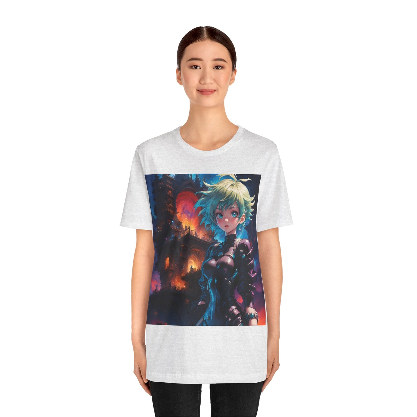 Portal Hottie | HD Graphic | Fantasy Girl | Gamer | Anime | Manga | Unisex | Men's | Women's | Tee | T-Shirt