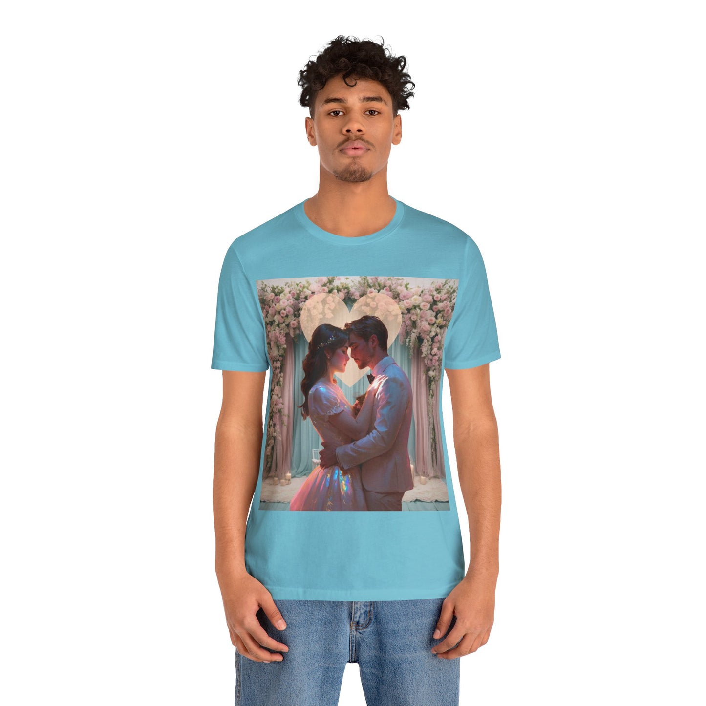 Love Is The Message | HD Graphic | Romance | Wedding | Engagement | Proposal | Unisex | Men's | Women's | Tee | T-Shirt