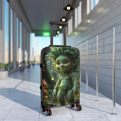 Enchanted Forest Suitcase - Whimsical Travel Luggage for Adventurers