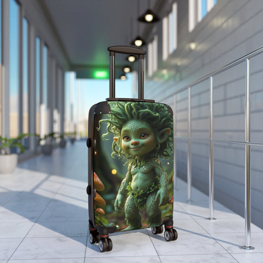 Enchanted Forest Suitcase - Whimsical Travel Luggage for Adventurers